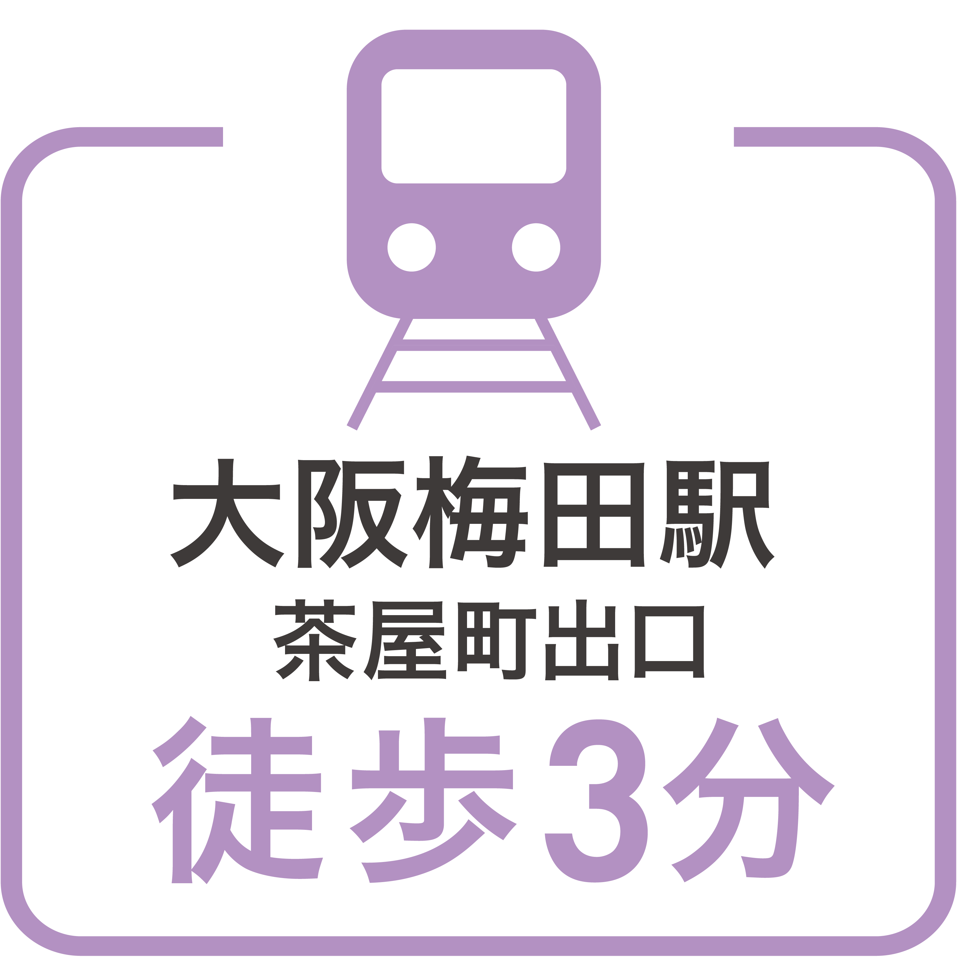 大阪梅田駅徒歩3分